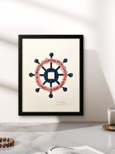 Darkis nautical ship wheel - nautical,